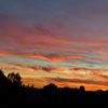 Abendhimmel von meinem Balkon aus gesehen