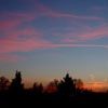 Abendhimmel von meinem Balkon aus gesehen